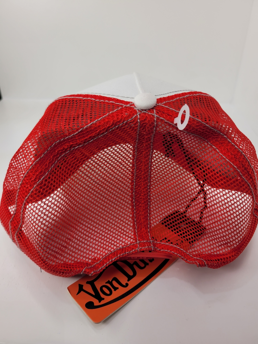 👉✨️ Von Dutch White and Red Trucker Hat - Picture 5 of 5